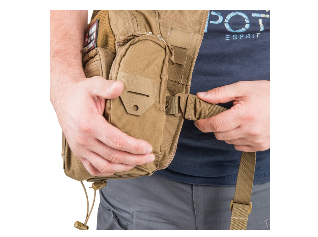 EDC SIDE BAG - CORDURA - COYOTE - 1 | YEO